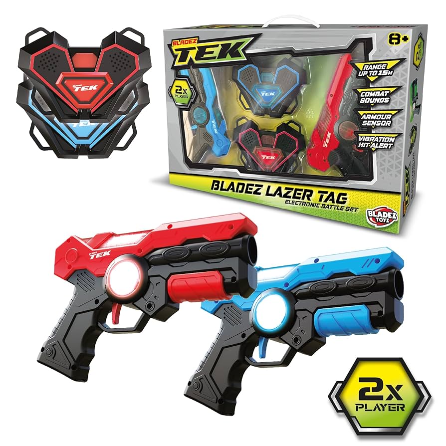 Bladez Toyz Laser Tag Game for Kids with 15M Range & Sensor